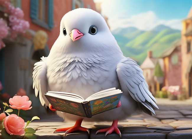 鸽子故事绘本 - 鸽子的绘本故事 鸽子故事绘本 - 鸽子的绘本故事