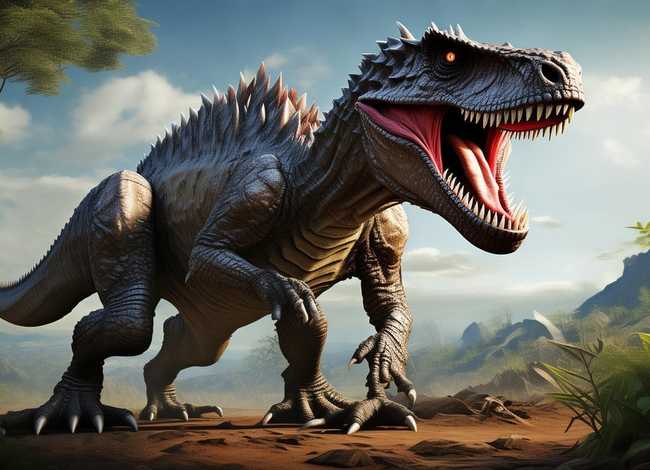 故事 恐龙、故事恐龙凶巴巴