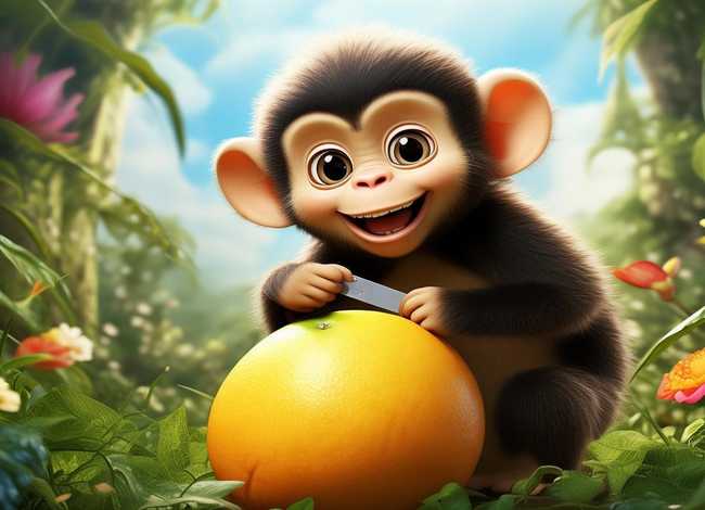儿童故事小猴子吃西瓜 - 幼儿故事小猴子吃西瓜