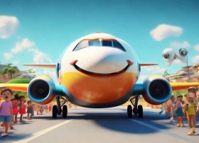 儿童故事飞机起飞视频大全 - 飞机小故事幼儿园