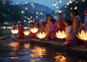 放河灯的日子儿童故事、放河灯的日子读后感是什么