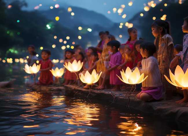 放河灯的日子儿童故事、放河灯的日子读后感是什么