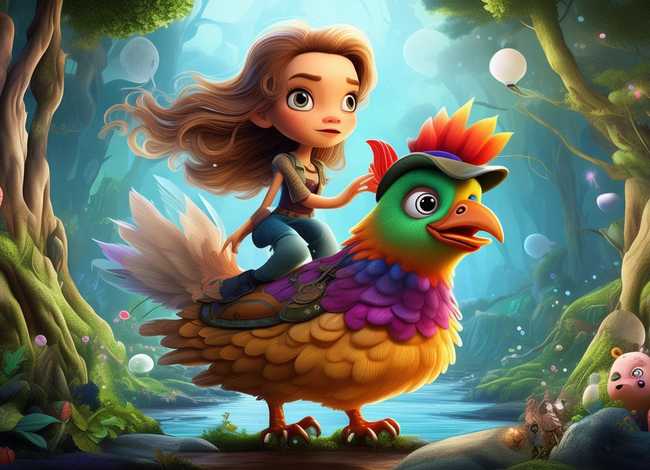 国外儿童故事主人公是鸡，有哪些主人公是小女孩的外国故事