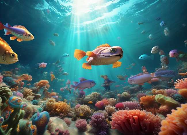 海里的故事儿童、海里的故事图片 海里的故事儿童、海里的故事图片