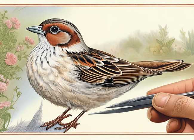 麻雀拔毛的方法、麻雀拔毛的方法图解