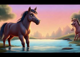 睡前小故事小马过河 故事 - 小马过河睡前故事文字