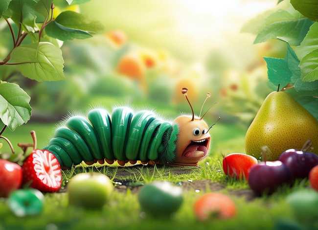 好饿的毛毛虫故事介绍；好饿的毛毛虫故事介绍图片
