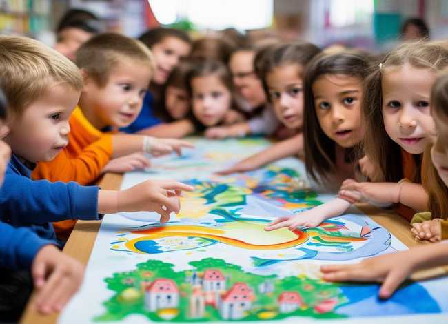 小学故事儿童画教案，故事画小学美术教案