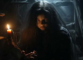 可怕的魔鬼儿童故事、可怕的魔鬼小女孩