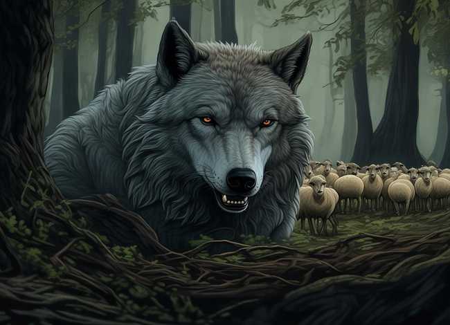 披着羊皮的狼故事，披着羊皮的狼故事视频