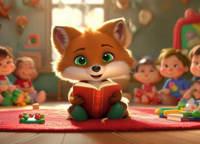 儿童故事小狐狸朗诵 小狐狸幼儿故事 儿童故事小狐狸朗诵 小狐狸幼儿故事