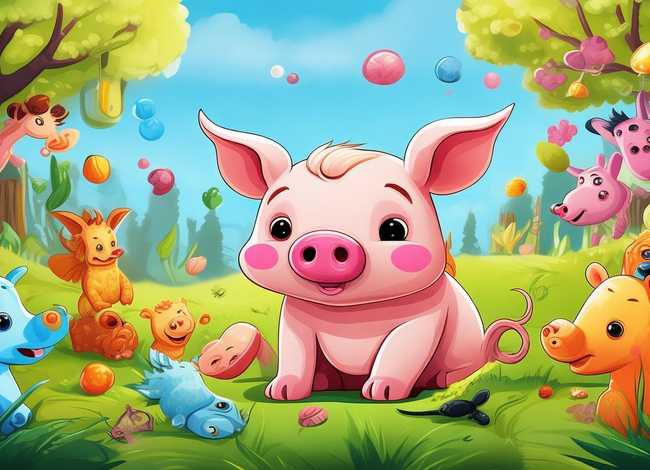小猪儿童故事书6-12岁，小猪故事书大全阅读