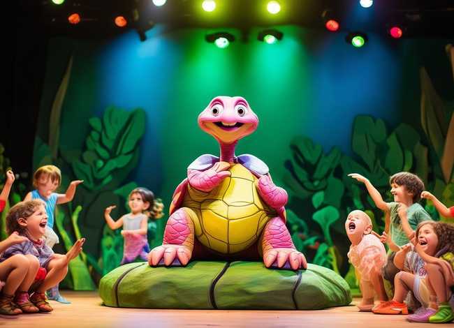 聪明乌龟儿童故事表演 - 聪明的乌龟故事表演 聪明乌龟儿童故事表演 - 聪明的乌龟故事表演