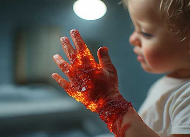 烫伤儿童图片 - 儿童烫伤图片 起泡 烫伤儿童图片 - 儿童烫伤图片 起泡