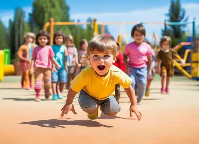 排队导致摔跤的儿童故事;关于排队的幼儿小故事 排队导致摔跤的儿童故事;关于排队的幼儿小故事