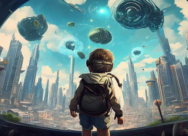 儿童科幻故事50字，科幻故事大全50字