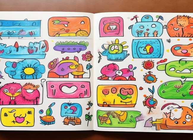 儿童自做绘本图片大全 儿童自做绘本图片大全简笔画