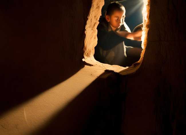 儿童故事凿壁偷光ppt课件，凿壁偷光故事简单