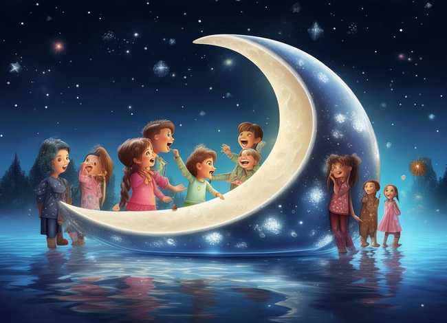 幼儿故事《月亮船》 幼儿园大班故事《月亮船》