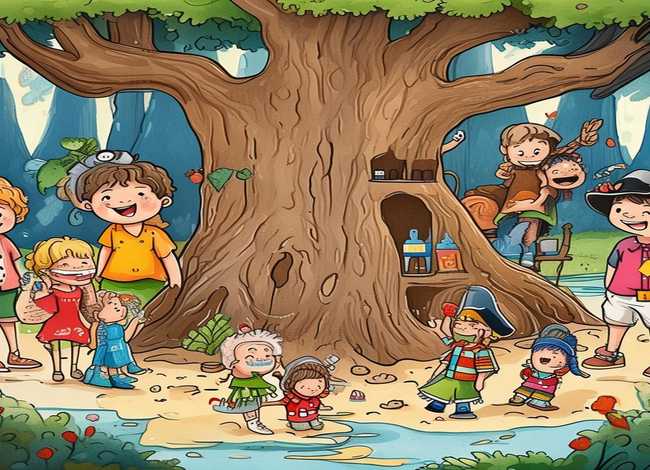 多角色儿童故事；角色多一点的幼儿故事