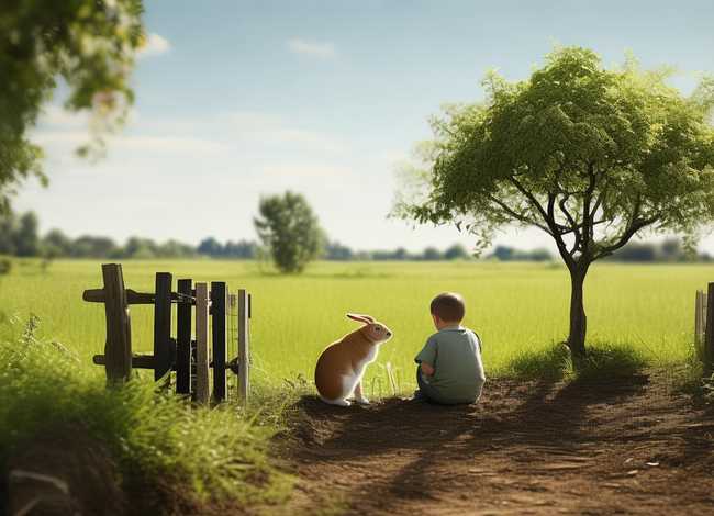 守株待兔儿童故事完整版、守株待兔故事简单版