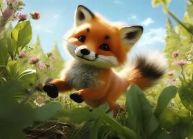 小狐狸幼儿故事 - 小狐狸幼儿故事图片