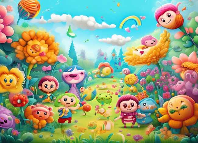 儿童故事的图片是什么风格 - 儿童故事图片风格