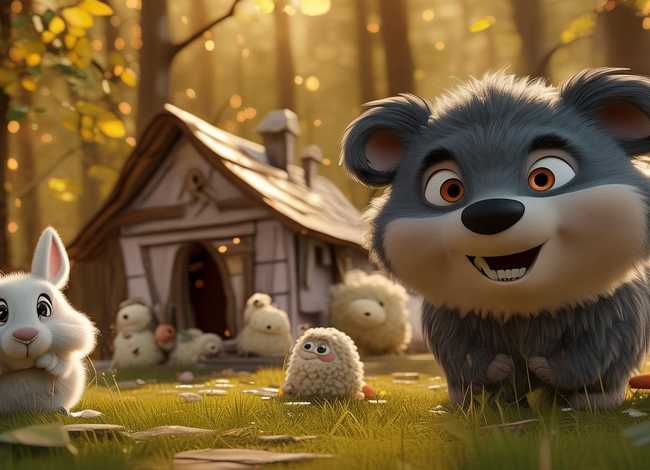 大灰狼和七只小羊的故事视频 - 大灰狼和七只小羊的故事视频小兔乖乖