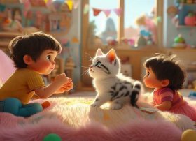 儿童关于猫的故事（关于小猫的幼儿故事）