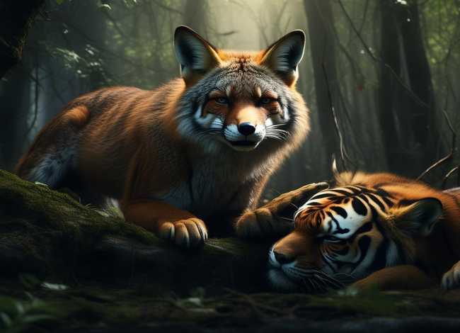 讲故事狐假虎威的故事(讲故事狐假虎威的故事内容) 讲故事狐假虎威的故事(讲故事狐假虎威的故事内容)