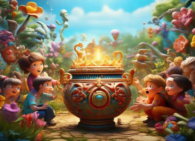 聚宝盆儿童话剧 聚宝盆儿童画 聚宝盆儿童话剧 聚宝盆儿童画