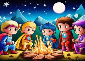 儿童版英雄故事字幕、英雄故事少儿