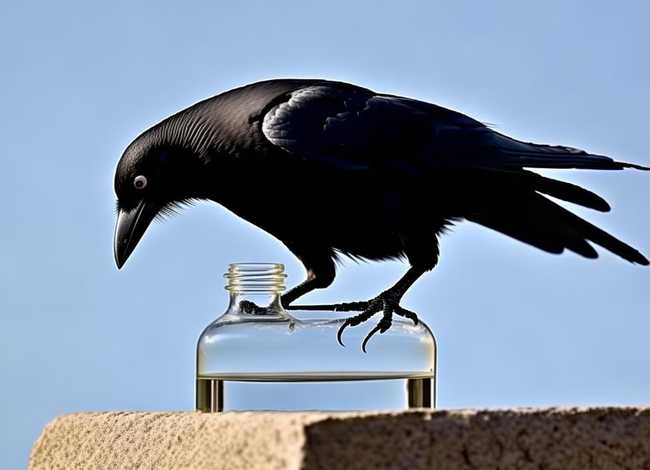 寓言故事短篇50字，寓言故事短篇50字左右乌鸦喝水