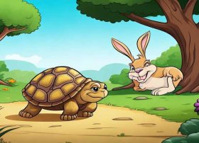 龟兔赛跑的故事简短一点 龟兔赛跑的故事简短一点怎么写