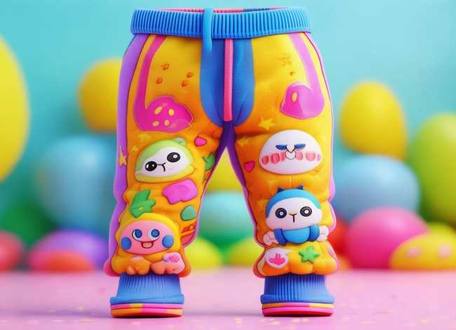 儿童裤子图片卡通（儿童裤子图片卡通可爱）