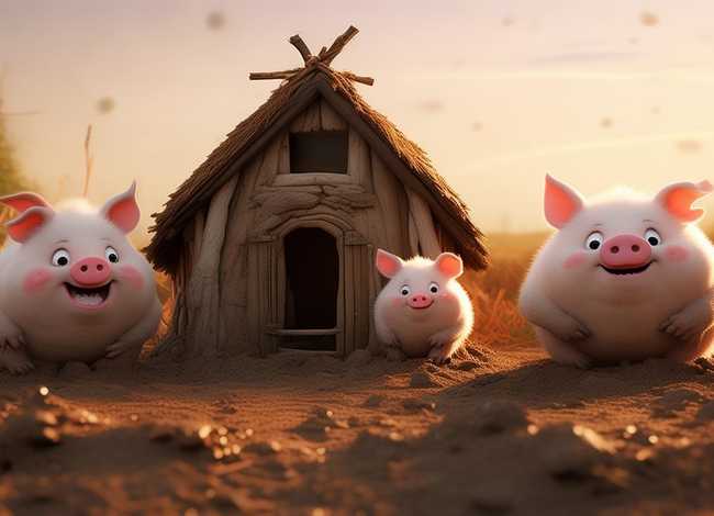 小猪盖房子故事，小猪盖房子故事在线听故事