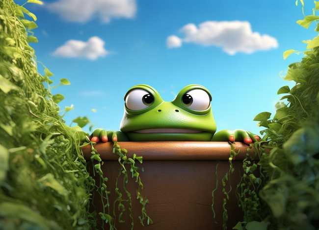 儿童故事井底之蛙表演，井底之蛙的故事表演