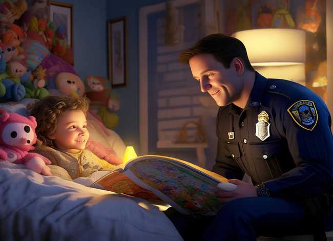 儿童睡前警察故事有声（睡前故事幼儿故事大全警察）