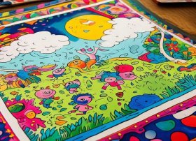 儿童故事手抄报简单图画 幼儿故事手抄报简单又漂亮