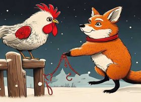 狐狸给鸡拜年的故事 - 狐狸给鸡拜年的小故事