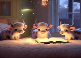 儿童睡前故事三只公牛的剧情（幼儿睡前故事三只公牛）