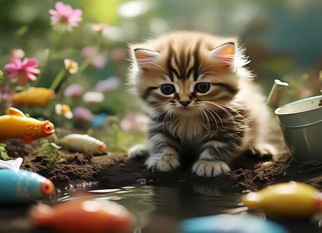 小猫种鱼的故事 课文 - 小猫种鱼的故事 课文朗读