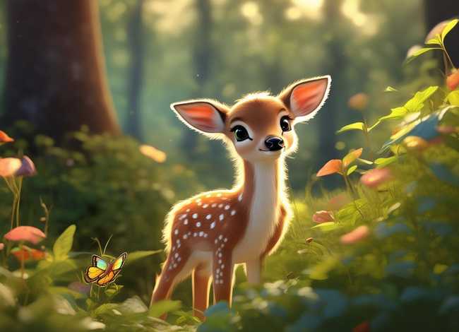 儿童故事小鹿的故事，幼儿故事小鹿