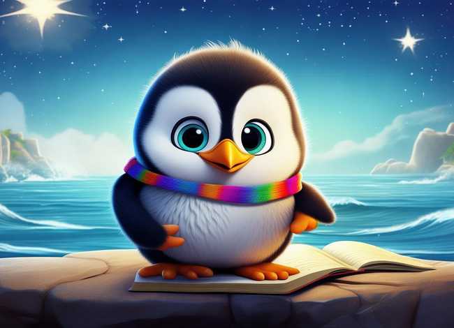 讲故事的小企鹅;讲故事的小企鹅图片 讲故事的小企鹅;讲故事的小企鹅图片