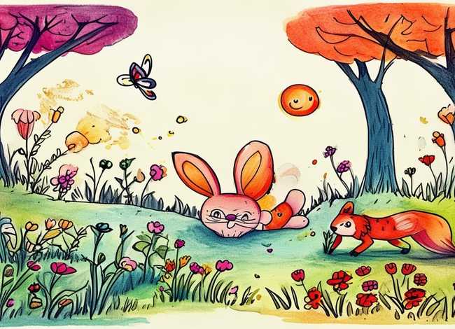 儿童绘画本故事和图片（儿童绘本简笔画图片）