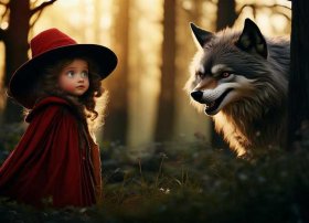 小红帽的故事在线听 大灰狼和小红帽的故事在线听