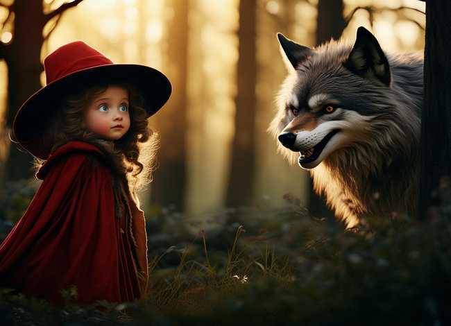小红帽的故事在线听 大灰狼和小红帽的故事在线听