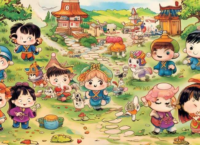 中国儿童故事连环画 少儿连环画故事 中国儿童故事连环画 少儿连环画故事