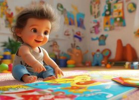 儿童英语故事书0-3岁早教，0-3岁启蒙英语故事