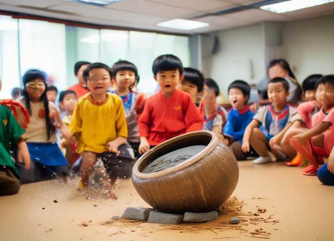 儿童故事演讲比赛司马光砸缸，司马光砸缸少儿故事表演